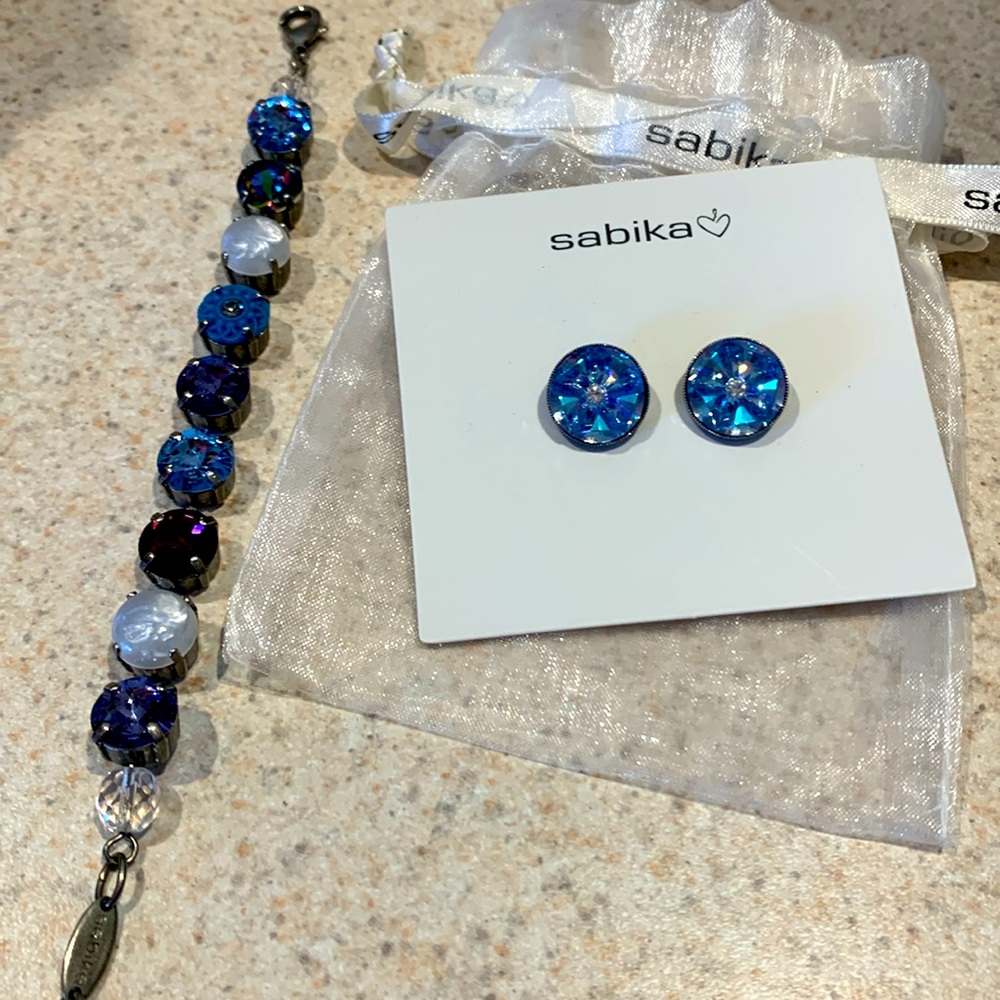 Earrings and Bracelet